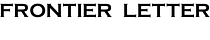 Frontier Letter