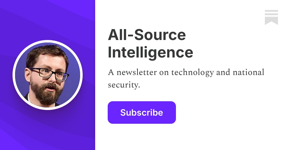 All-Source Intelligence | Jack Poulson | Substack