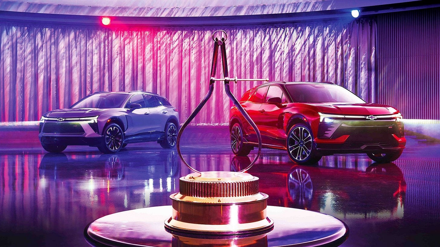 The Chevrolet Blazer EV Is the 2024 MotorTrend SUV of the Year : r/electricvehicles The Chevrolet Blazer EV Is the 2024 MotorTrend SUV of the Year : r/electricvehicles