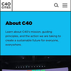Why have so few heard of C40 Cities?