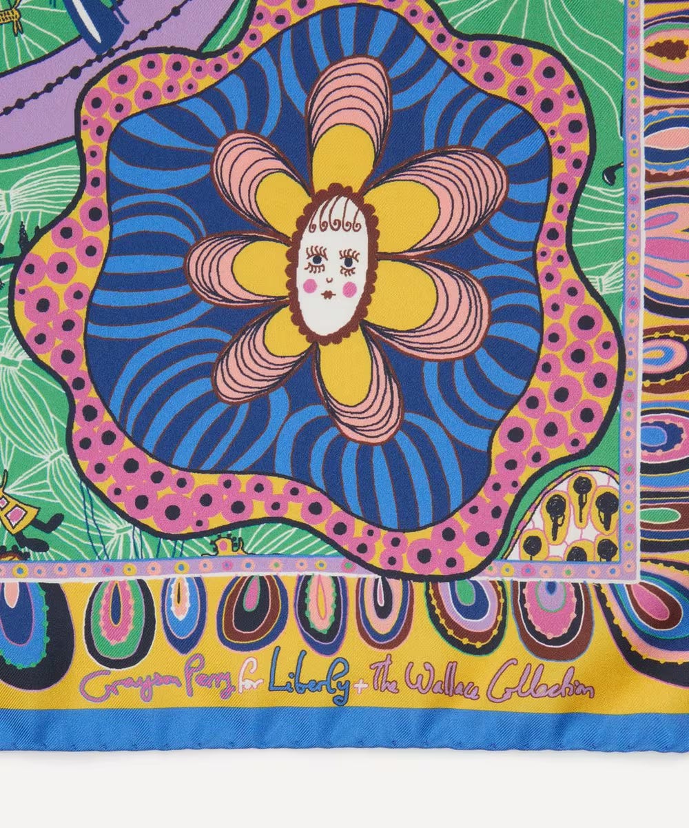 Grayson Perry silk scarf