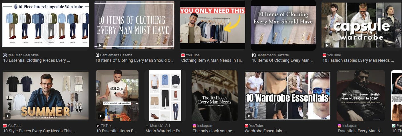 The Myth of the “Finished” Wardrobe - by Ryan Cascarano