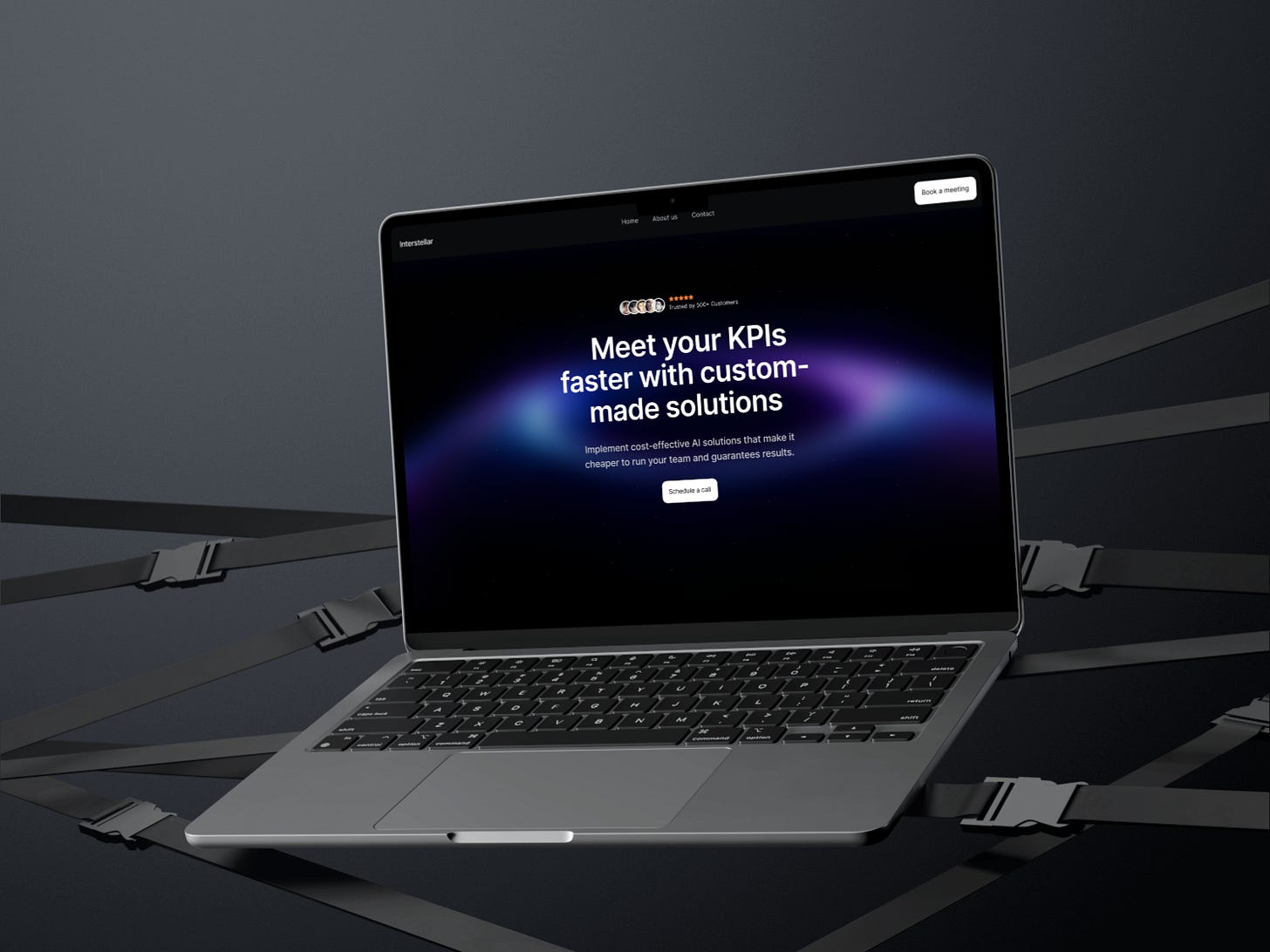 Template Interstella Desktop's View
