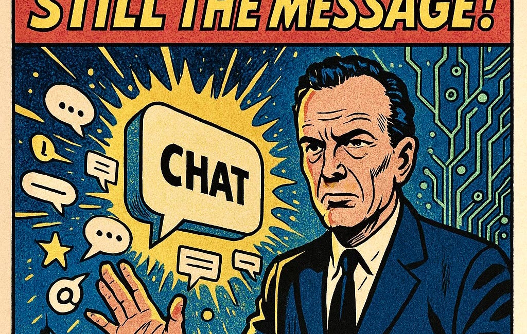 You’re Looking at AI the Wrong Way: McLuhan Already Wrote the Playbook