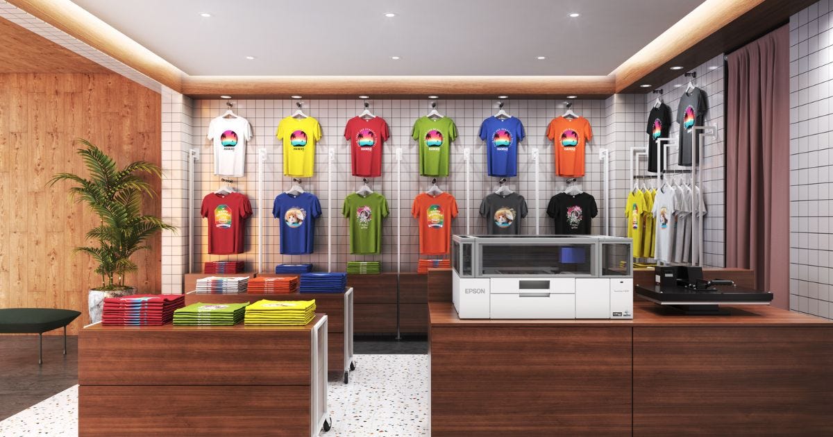 Epson SureColor F1070 Business Edition: DTFilm/DTG, Ready on Day One