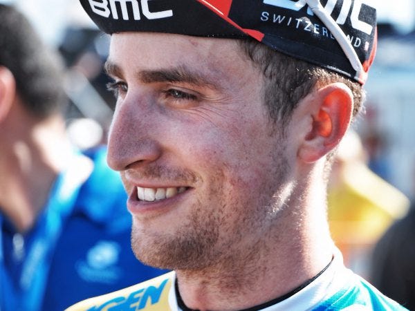 Phinney after winning in Santa Barbara. Phinney after winning in Santa Barbara.