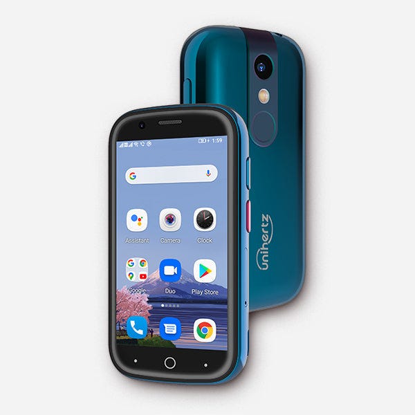 Unihertz Jelly 2- world's smallest smartphone, best mini compact android smartphone in 2022; android 11 with full functions-5