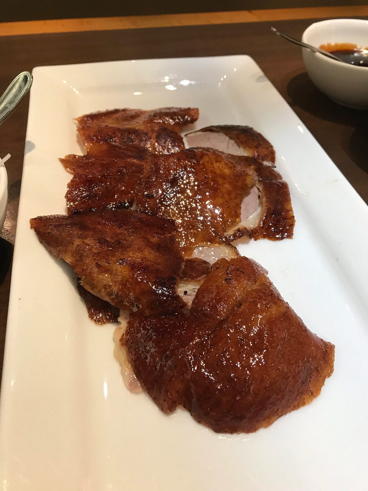 Crispy tender roast Peking Duck at the Door Northern Chinese Dining Crispy tender roast Peking Duck at the Door Northern Chinese Dining