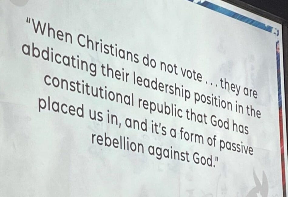 Megachurch Pastor Josh Howerton Says Christians Who Don’t Vote Are Sinning & Rebelling Against God