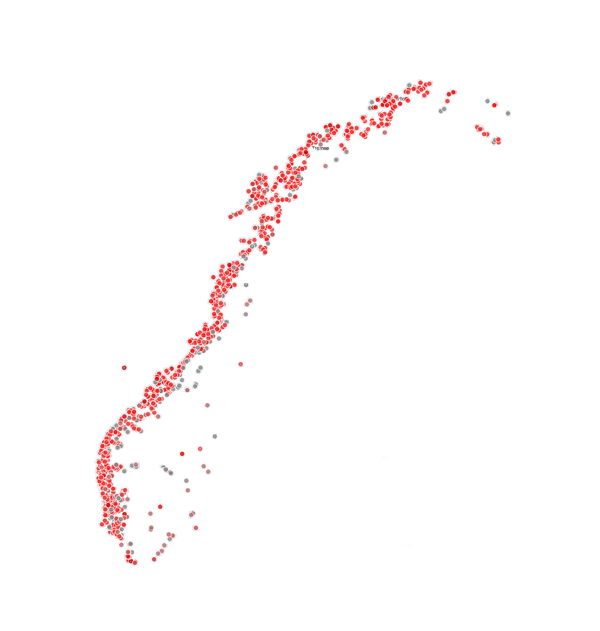 Så store er utslippene i din fjord