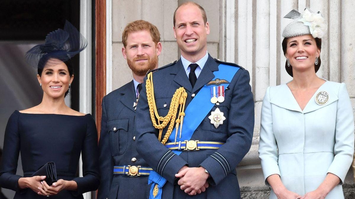 Photo of Prince William, Prince Harry, Kate Middleton, Meghan Markle