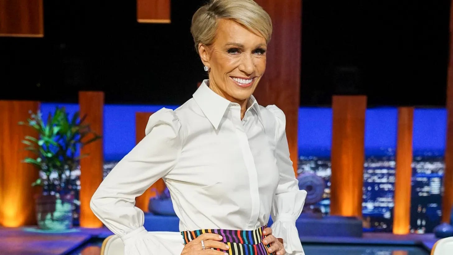 Barbara Corcoran smiling on the Shark Tank stage, sharing her philosophy on entrepreneurship, resilience, and what she looks for in founders. Barbara Corcoran smiling on the Shark Tank stage, sharing her philosophy on entrepreneurship, resilience, and what she looks for in founders.