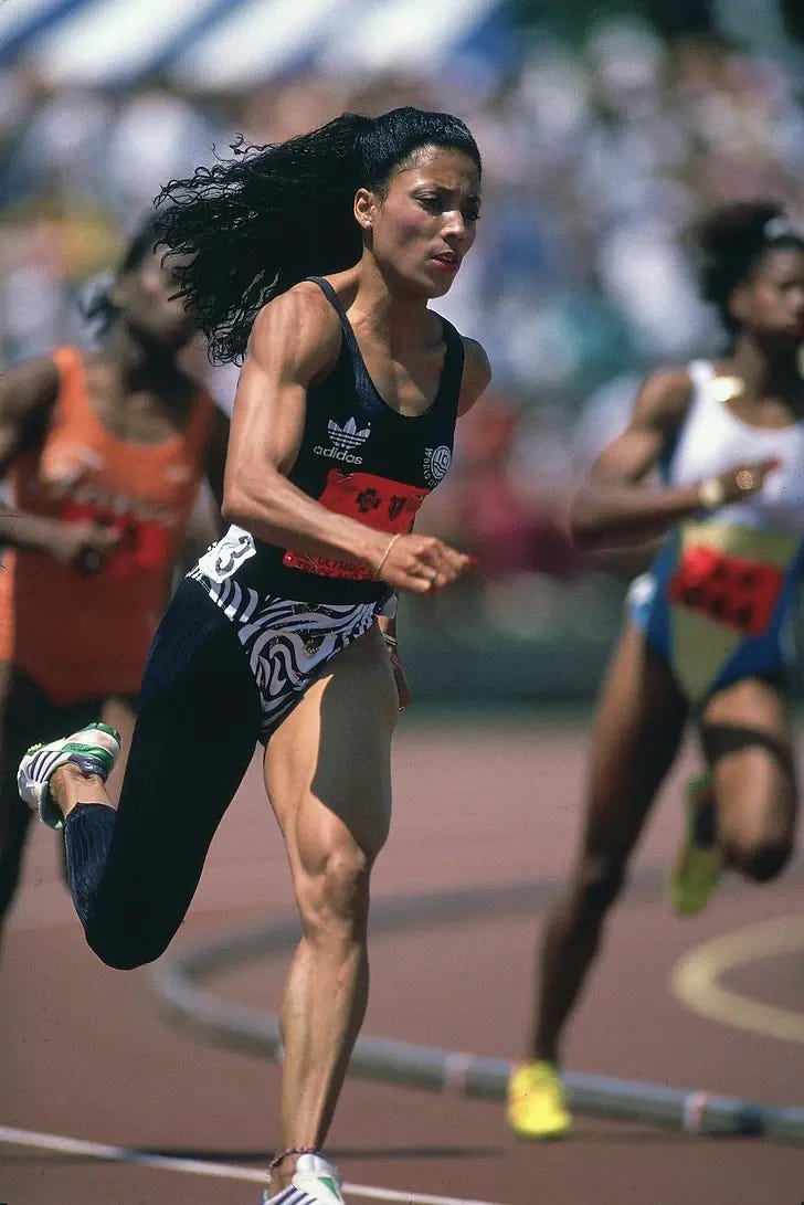 Florence Griffith-Joyner in 1988