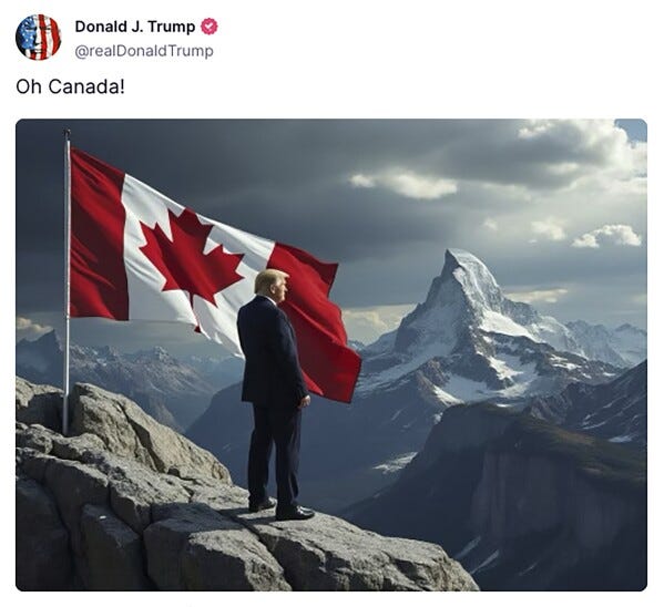 Donald Trump trolls Justin Trudeau and Jill Biden online | AP News