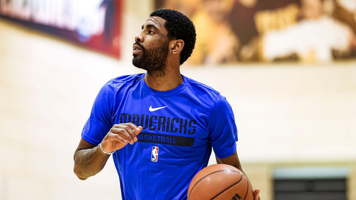 Watch: Kyrie Irving speaks to media for first time since joining Dallas  Mavericks
