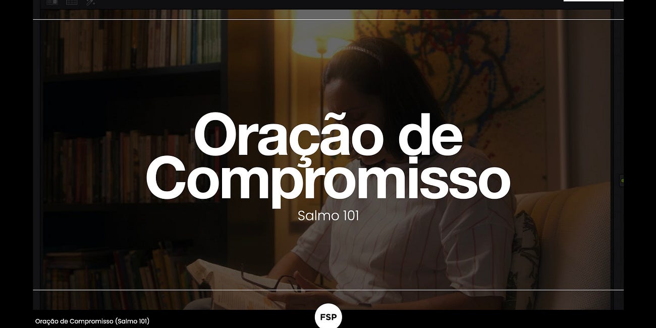 Oração de Compromisso