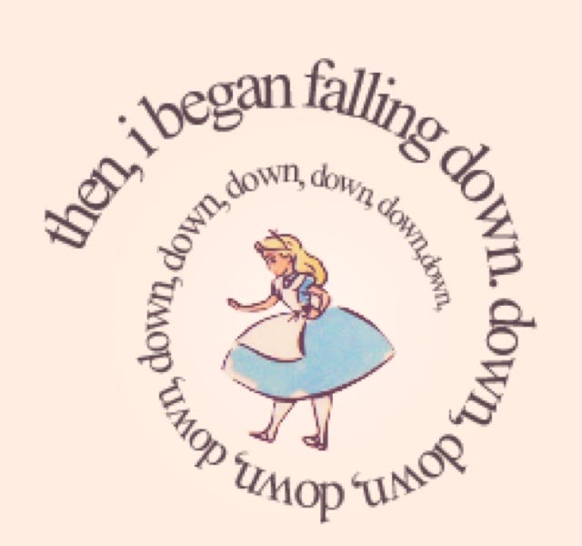 Down, Down Down we go...