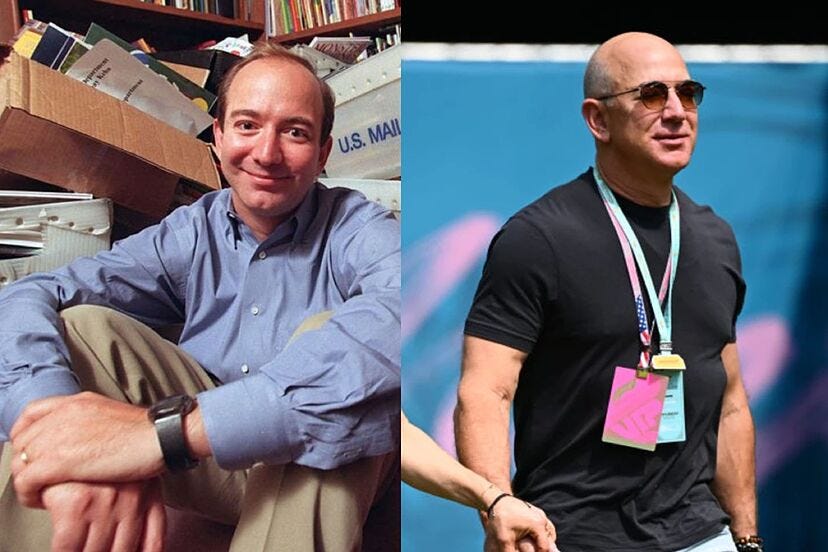 Jeff Bezos' transformation: How the Amazon owner achieved his impressive  physical change at 60 | Marca