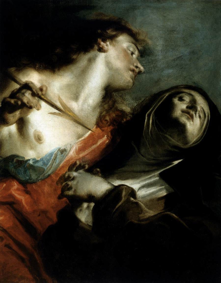 Painting representing the Ecstasy of Saint Teresa Painting representing the Ecstasy of Saint Teresa