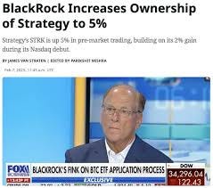 ICO Drops on X: ".@BlackRock Increases ...