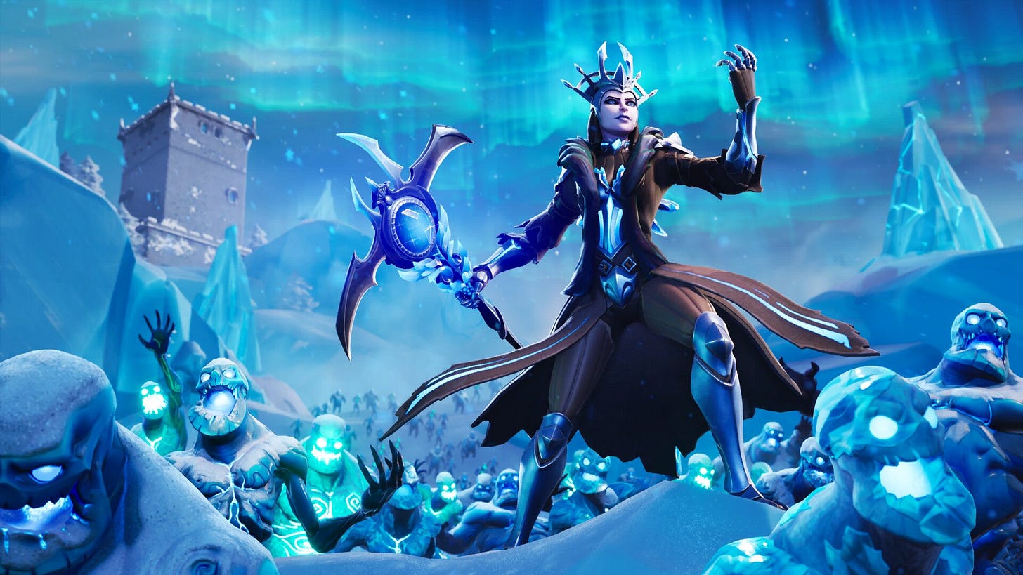 The Ice Queen - Fortnite Loading Screen - Fortnite.GG
