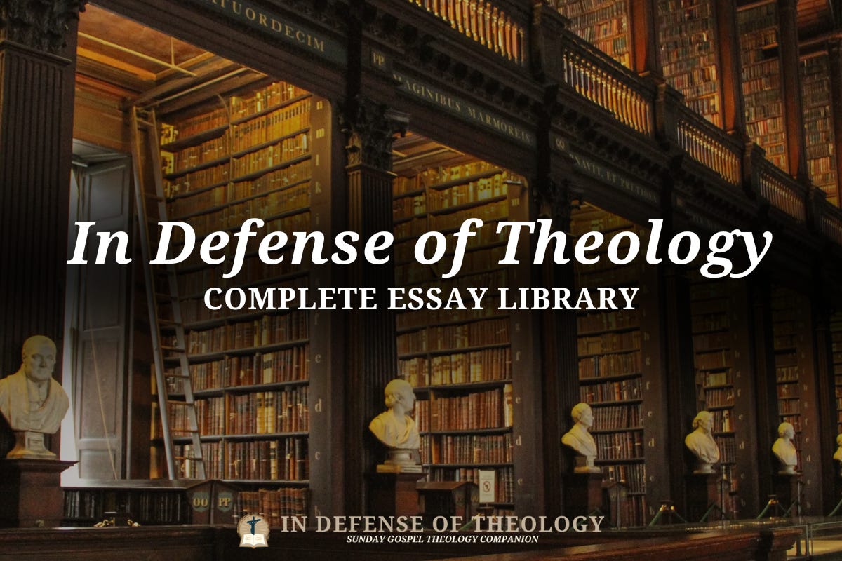 Dod Image Library In Defense of Theology Complete Essay Library