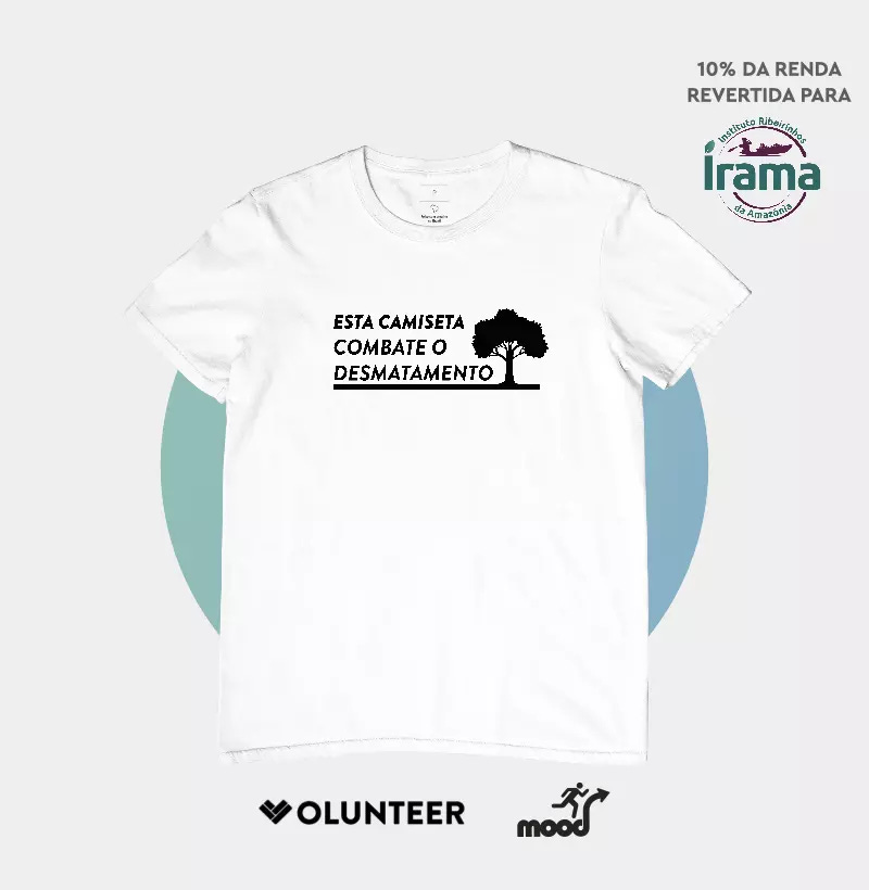 Camisa Campanha VV Contra o Desmatamento