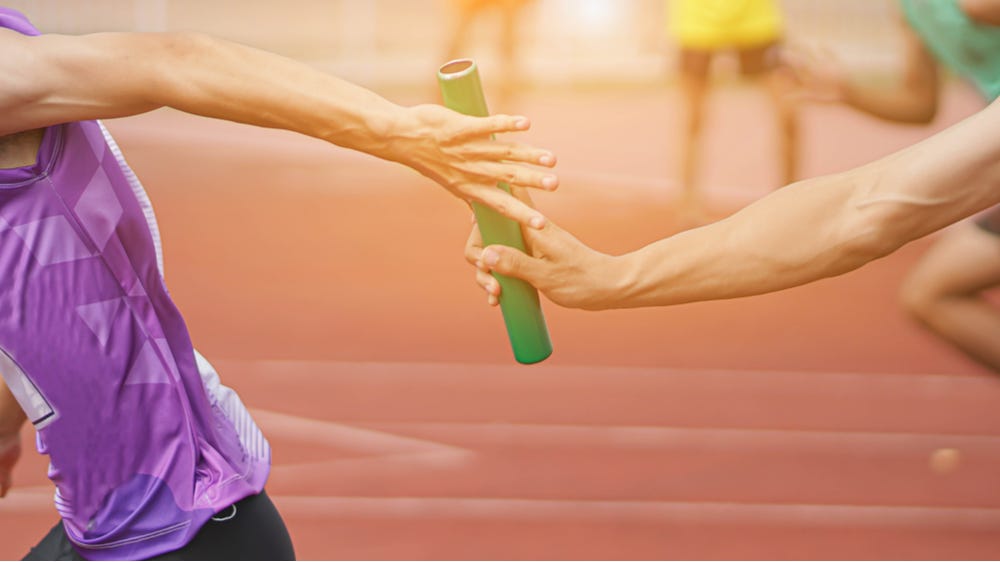Passing The Baton Png