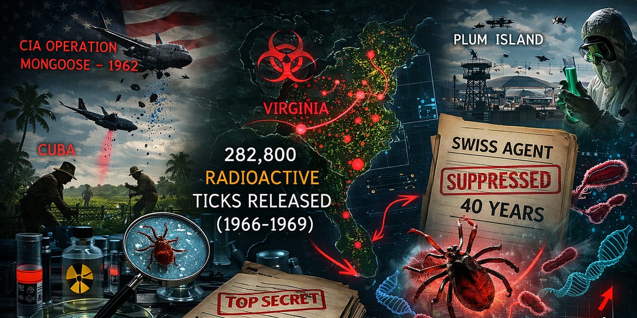 Declassified Documents Link U.S. Bioweapons Program to Lyme Disease Outbreak