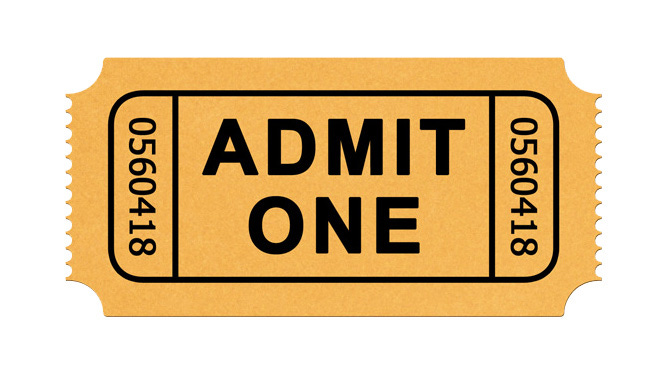 F This Movie!: Reserved Seating: Ticket Stub Time Machine