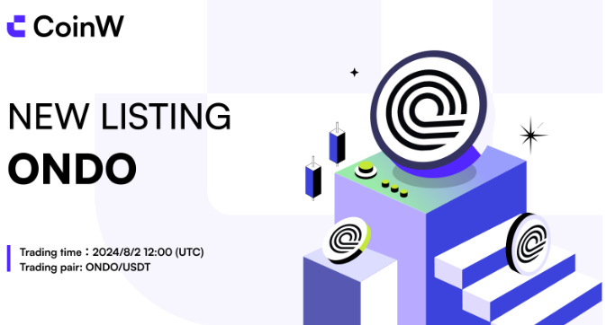 CoinW to List ONDO Token: Celebrates with 5,000 USDT Bounty Program CoinW to List ONDO Token: Celebrates with 5,000 USDT Bounty Program