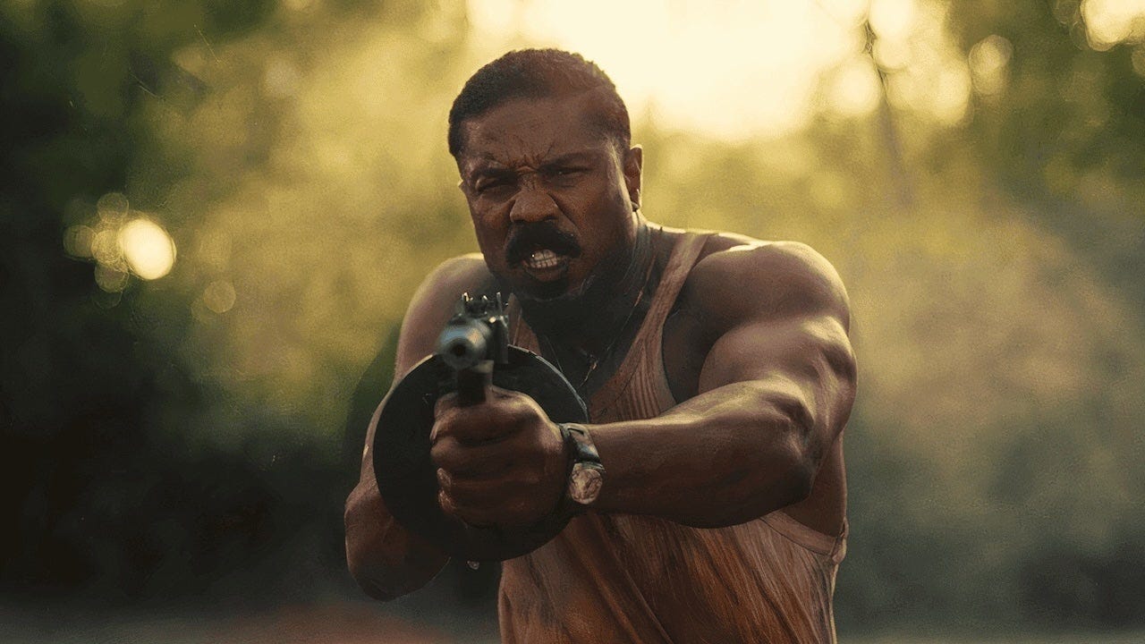 Michael B. Jordan in Sinners Michael B. Jordan in Sinners