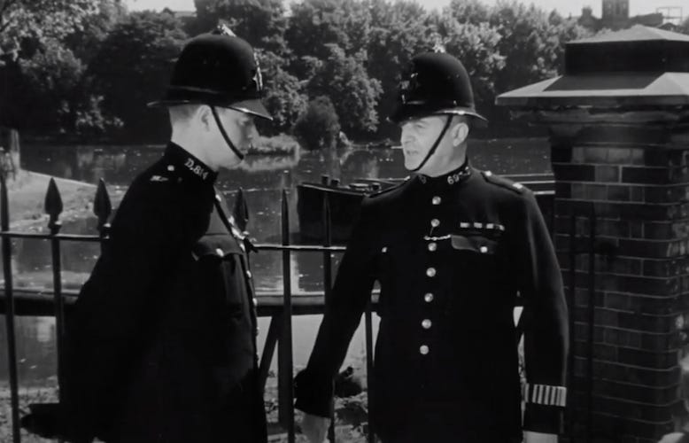 The London of The Blue Lamp and Dixon of Dock Green