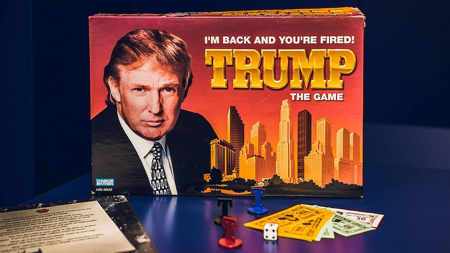 Los otros negocios de Trump: zapatillas doradas, Biblias, vodka con ...