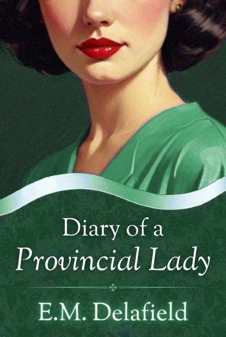 Illustrated book cover shows the lower half of a woman's face with a faint smile enhanced by classic red lipstick