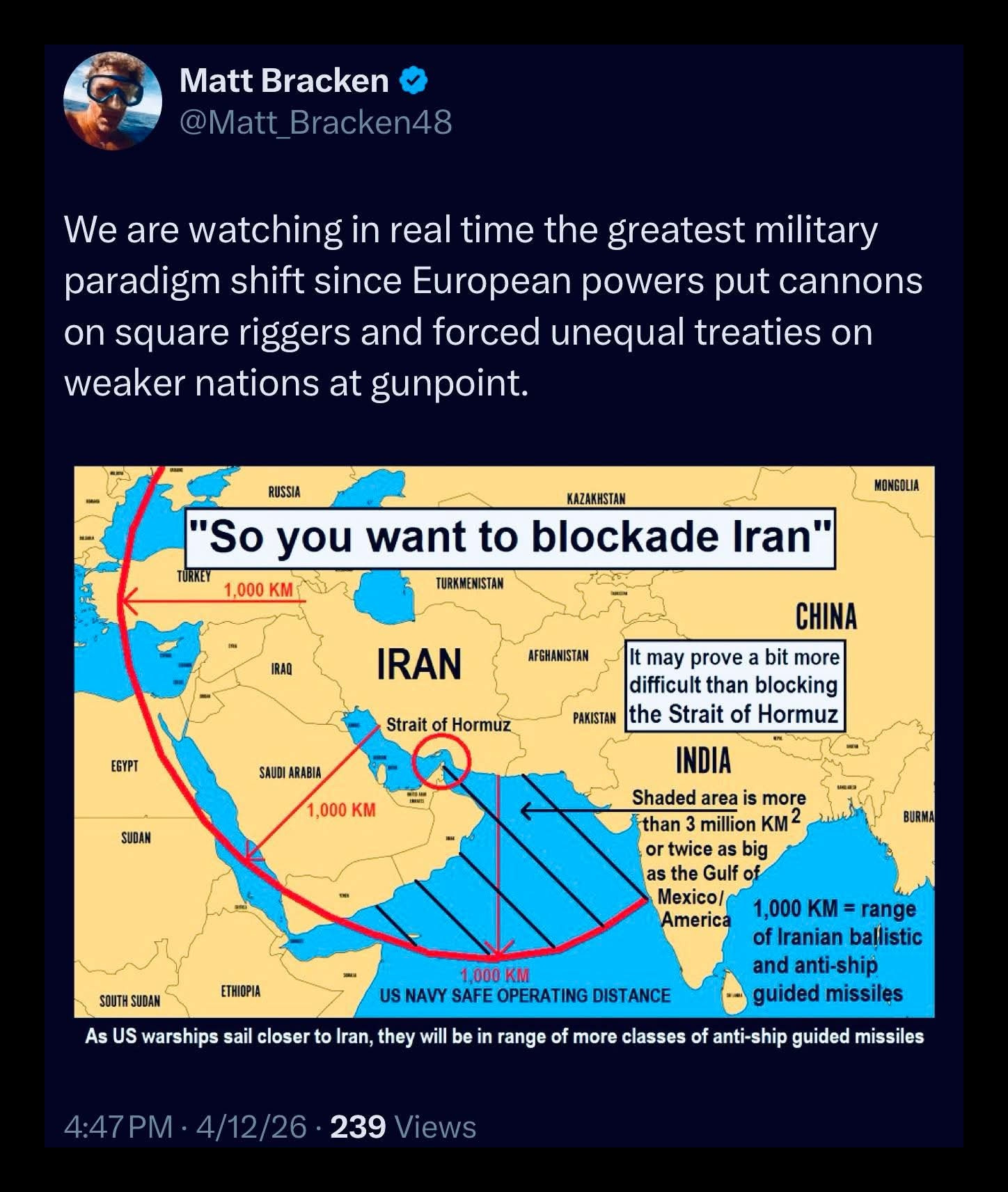 The United States Prepared for a Naval Blockade It Cannot Win – global ...