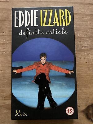 Eddie Izzard - Definite Article - Live - PAL VHS Video Tape 108 mins Very  Good 44004319034 | eBay