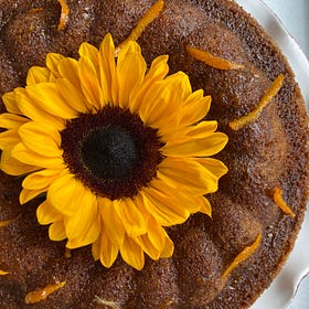 Ukrainian honey poppyseed cake