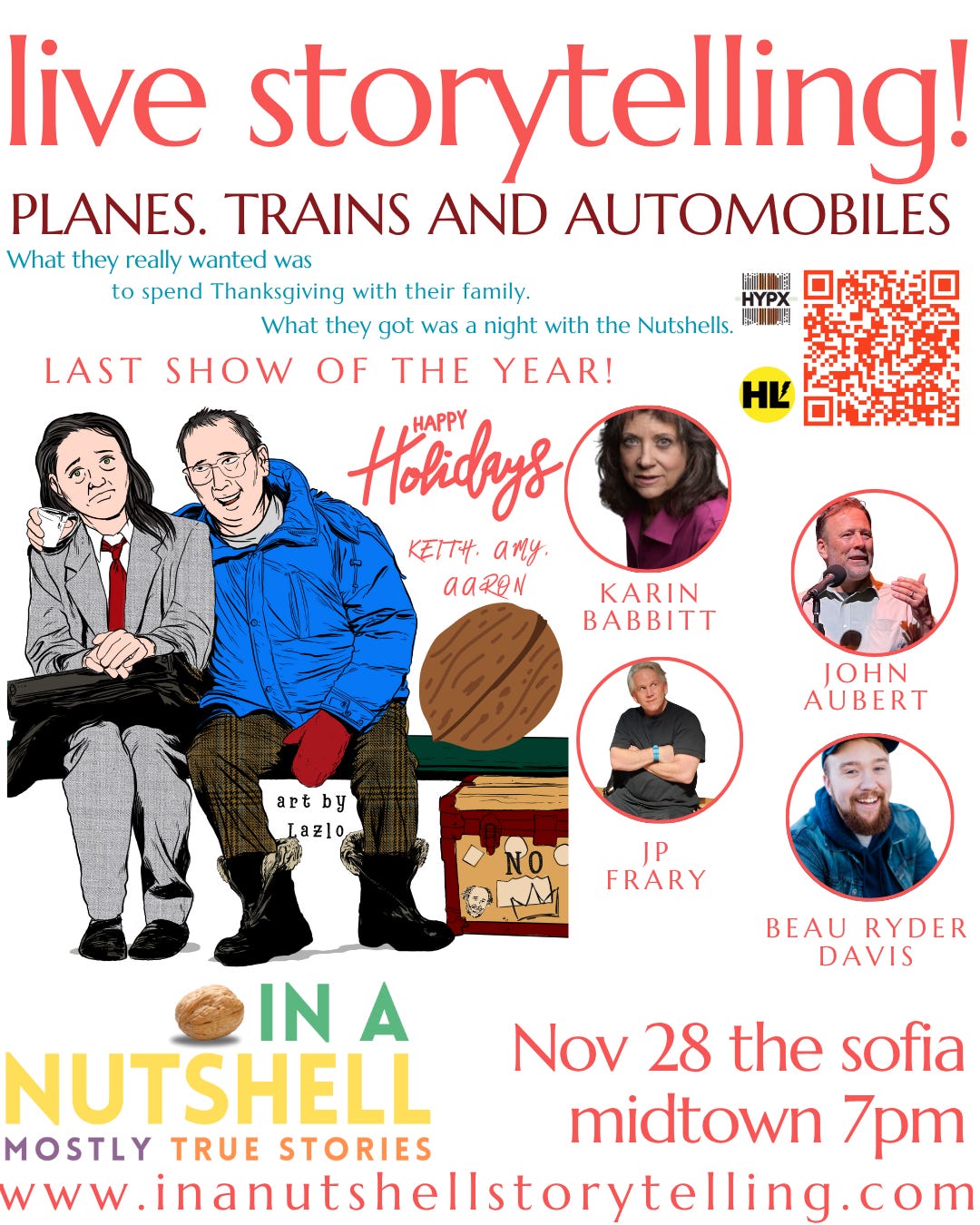 November's theme is planes, trains and automobiles!