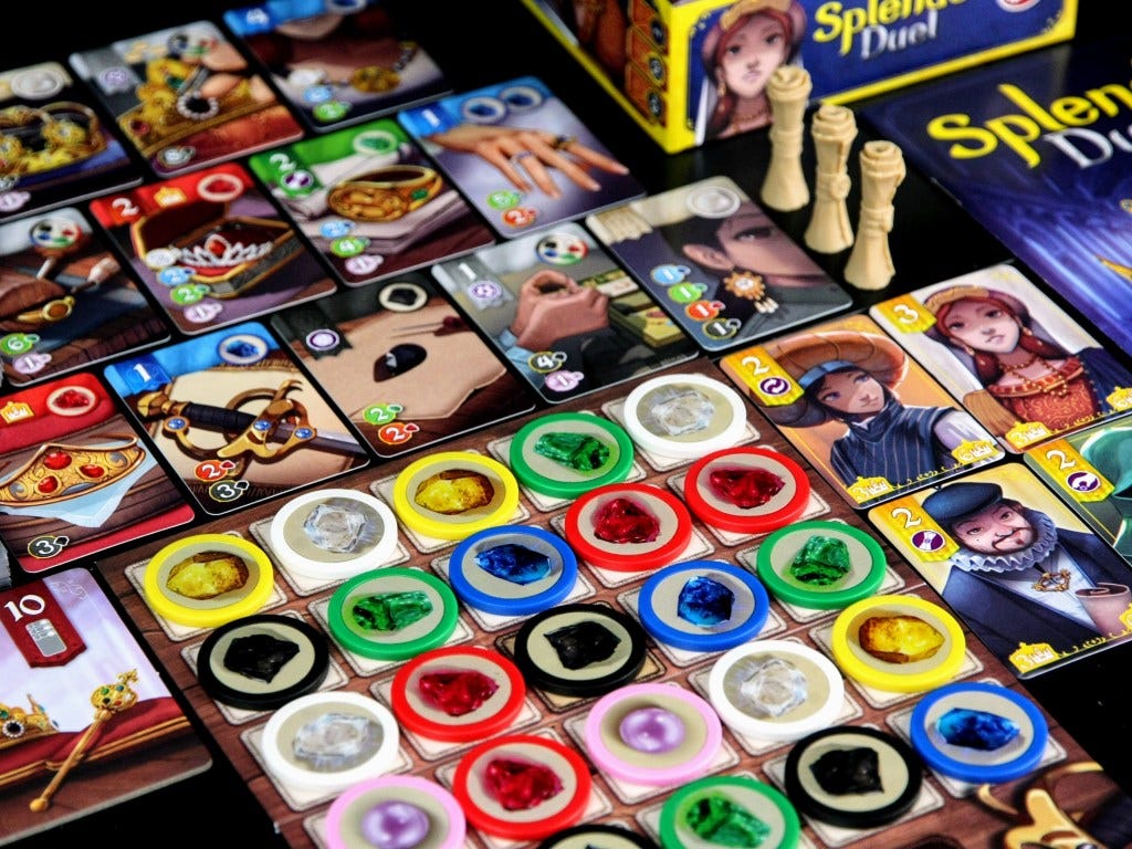 Splendor Duel Review - BoardGameShots Splendor Duel Review - BoardGameShots