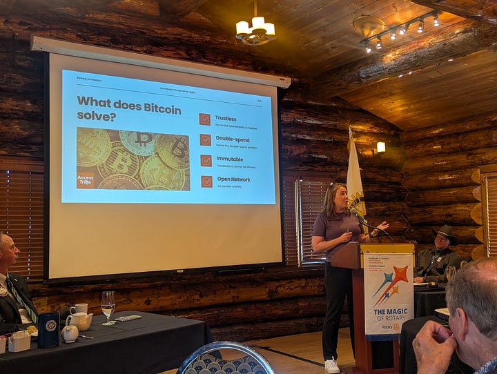 Banking on Freedom - a presentation about Bitcoin and its ability to enforce human rights