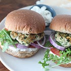 Spinach Feta Chicken Burgers
