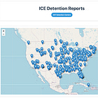 The Best Source of ICE Detention Data Just Got Better: "Detention Reports" Now Includes Map, New Graph, & Facility Contracts
