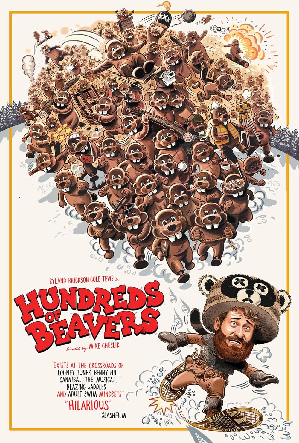Hundreds of Beavers (2022) - IMDb