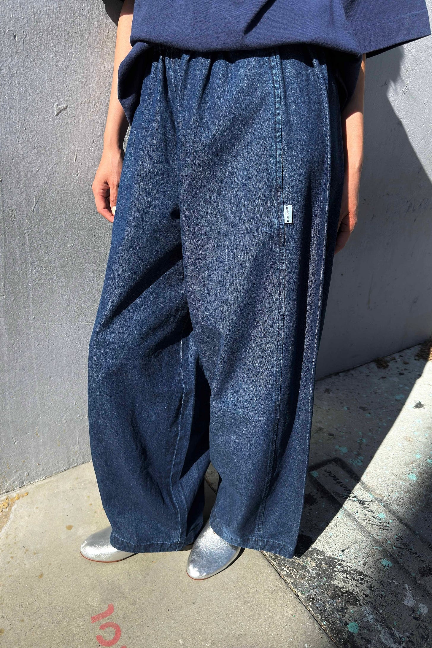 Parachute Pants - Denim Blue Parachute Pants - Denim Blue