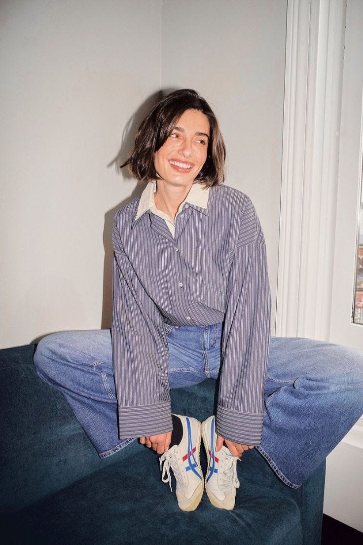 Wide Sleeve Oversized Shirt
