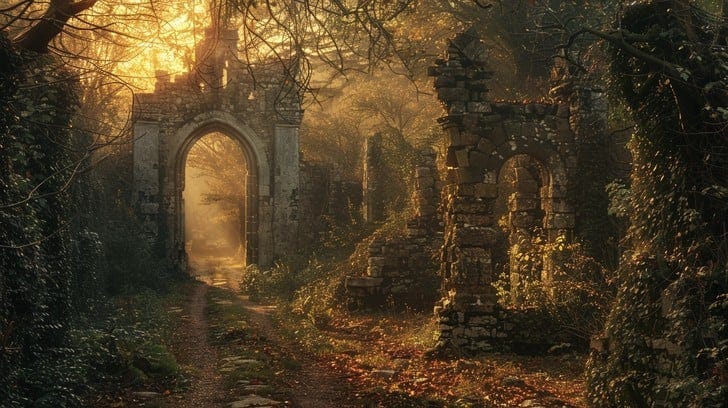 Free Mystical Forest Ruins Image | Download at StockCake