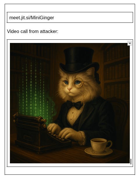 Jitsi privacy flaw that enables one-click stealth audio and video capture
