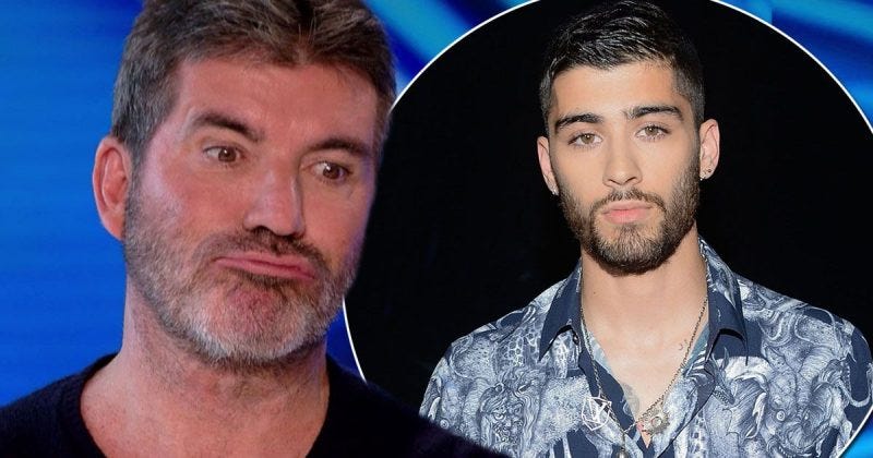 simon cowell not feeling zayn malik 2016 simon cowell not feeling zayn malik 2016
