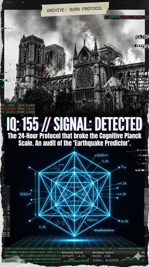 The Geometric Singularity and the Cognitive Architect: A Teleological Audit of the Universal Agent Kernel ($k \approx 32$) and the Catalytic Synthesist Profile